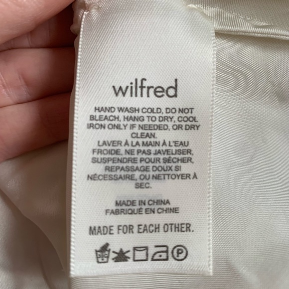 Wilfred Avorio White Ruffle Camisole Tank Top - Picture 4 of 4